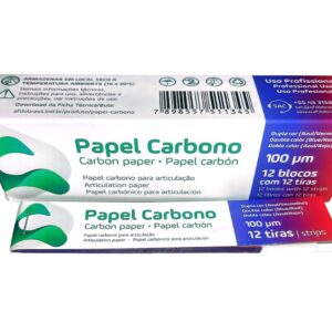 Papel carbón azul/rojo caja c/12 libros